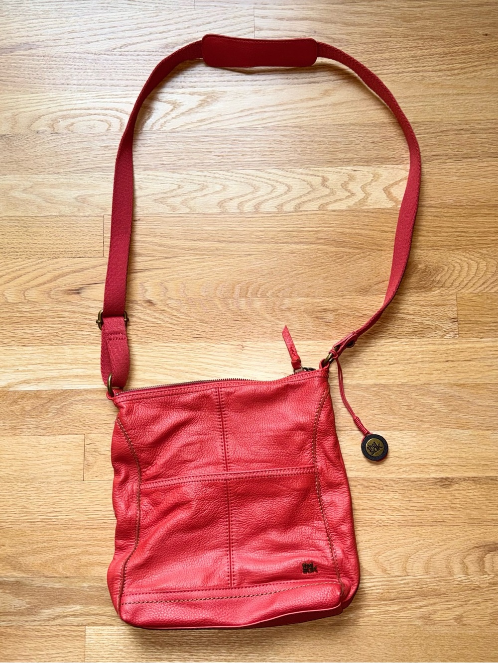 Red/Orange The Sak Leather Crossbody Bag – Women